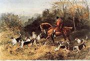 unknow artist Classical hunting fox, Equestrian and Beautiful Horses, 102. oil painting picture wholesale